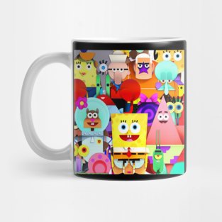Spongebob and friends Mug